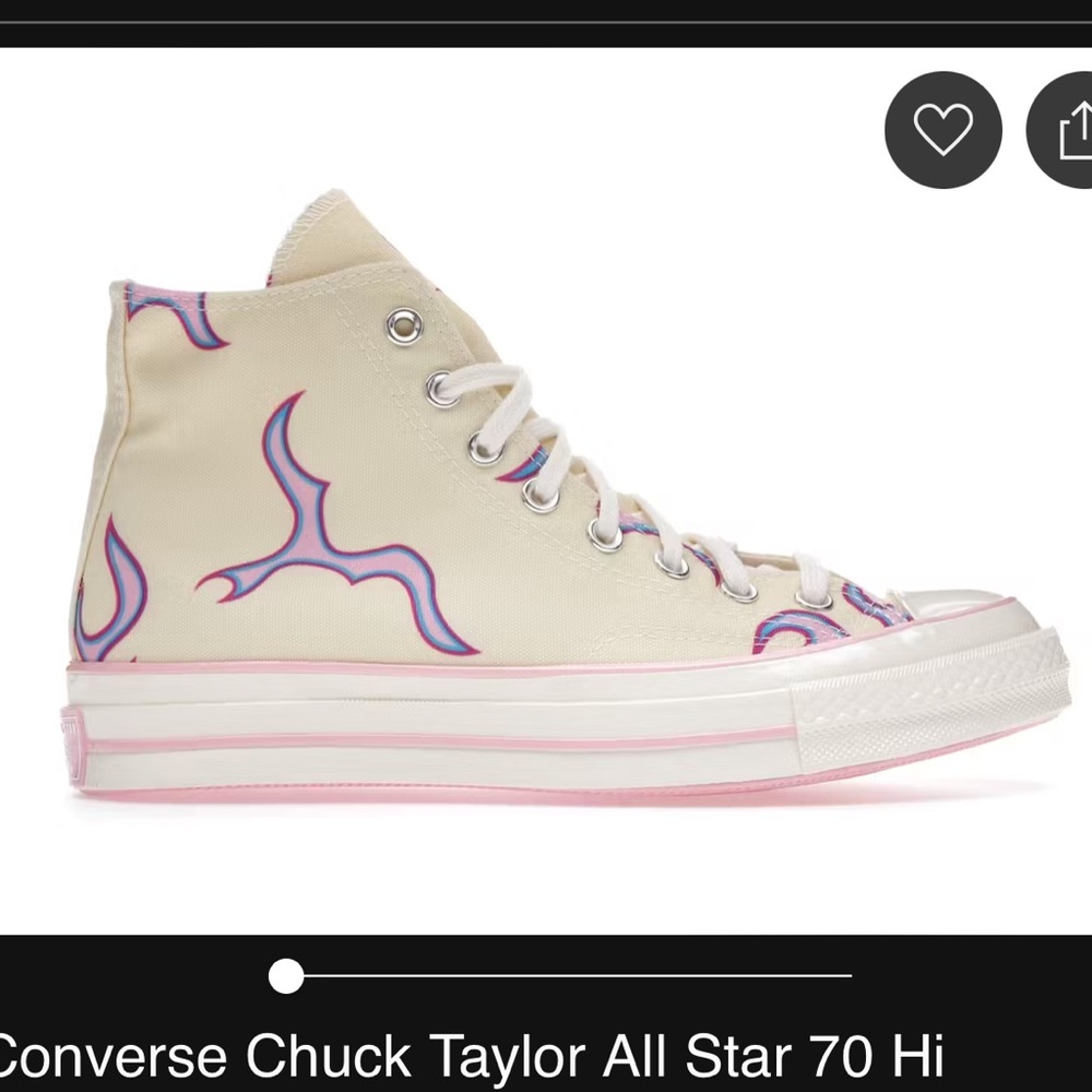 ISO Men’s 6-6.5 Women’s 8- 8.5 Golf Le Fleur Converse